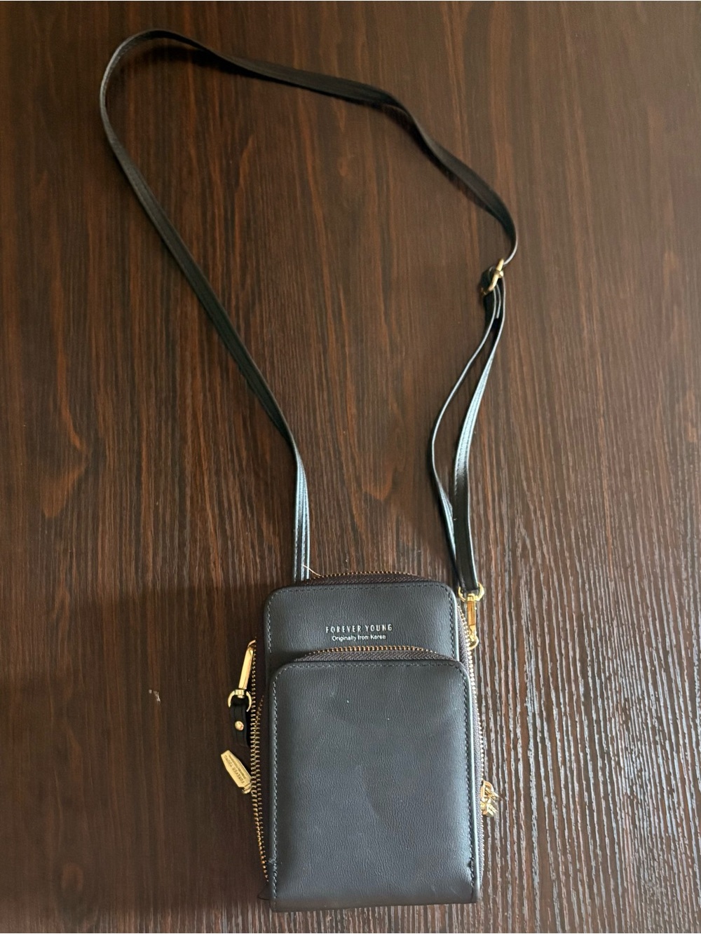 Forever Young Black Crossbody Bag